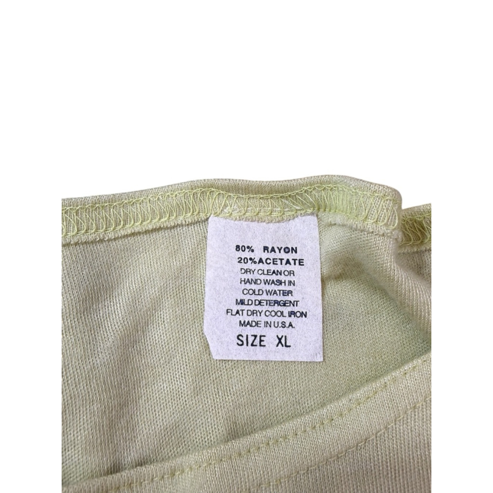 MSX Casuals Green Floral Skirt Three Piece Set XL - Picture 5 of 15